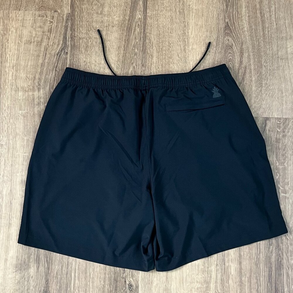 NEW Chubbies The Secret Agents Athlounger Black Workout Sport Shorts Sz L - Picture 9 of 11